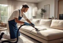 غسيل الكنب بالبخار